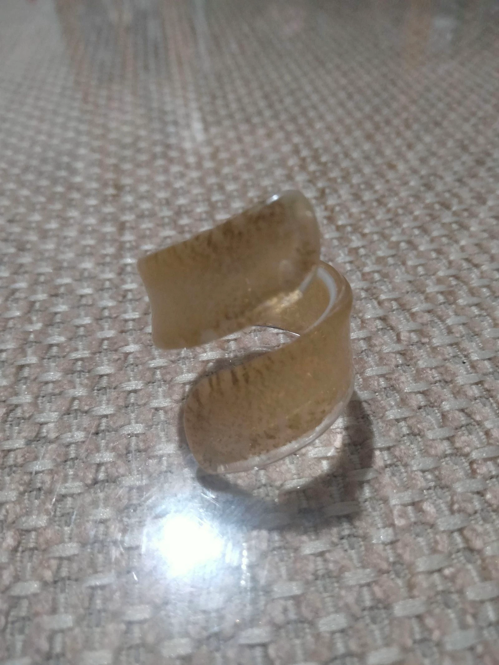 Murano kristallen ring maat L – photo 2